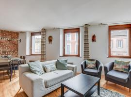 Duplex Tolosa - Pont-Neuf, Dôme de la Grave, 2 BDRs 85m2, AC, Free private car park 200m away - T3 85m2 avec clim, parking couvert gratuit à 200m