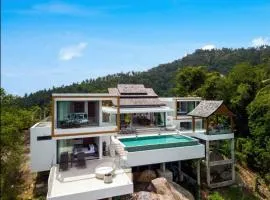 VILLA Jasmine Ariya 4-bedroom sea view villa/private infinity pool/Lamai Beach