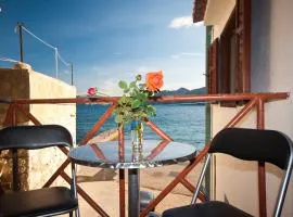 Erste Reihe zum Meer