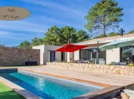 Villa U Scopu, 6 pers, piscine chauffée, 10 mn plage en voiture
