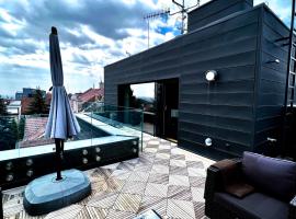 Apartmán s terasou a saunou, hotel poblíž významného místa Hvězdárna a planetárium Brno, Brno