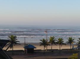 Pé na areia, Ferienwohnung in Mongaguá