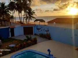 Casa beira mar com piscina Coruripe Povoado Miai de cima, βίλα σε Coruripe