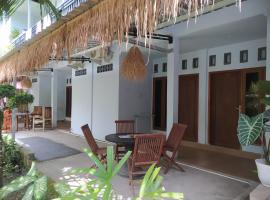 Merendeng Hostel Kuta, farfuglaheimili í Kuta Lombok