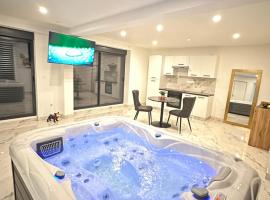 Appartement cosy jacuzzi spa 70M2, hotel i Châtenois