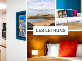 Les Létruns - Appart - 4 pers - Vue sur la mer อพาร์ตเมนต์ในแซ็งต์มาโล