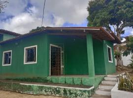 Recanto verde, casa de férias em Mulungu