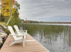 Impressive Presque Isle Lake House with Water Access