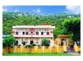Raj Haveli- A Heritage Samode, hotell med parkeringsplass i Jaipur