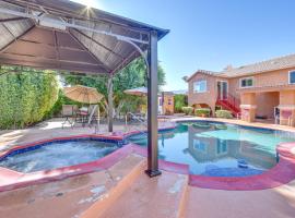 Laptop-Friendly Cathedral City Gem with Fireplace!, hotel in Cathedral City