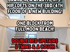 The Ventus Phangan Loft Apartments, hotell i Haad Rin