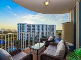 Marvelous Palms of Destin Condo with Pool View, hotel in Destin