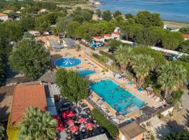 Camping Beau Rivage, glamping in Mèze
