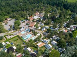 Camping Le Bontemps, cheap hotel in Vernioz