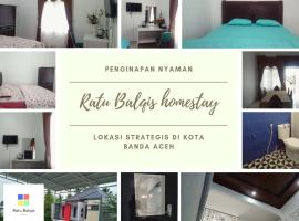 Ratu Balqis Homestay、バンダ・アチェの格安ホテル