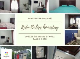 Ratu Balqis Homestay、バンダ・アチェのホテル