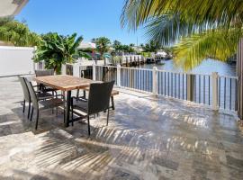 The Waterman's Retreat- 3 bedroom waterfront unit, hotel in Fort Lauderdale