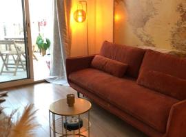 Sète में, होटल Cosy T2 avec terrasse à 5 min de la plage