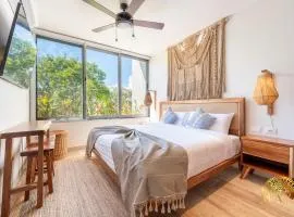 NHOA 307A Lux 2BR Condo Pool View in Aldea Zama