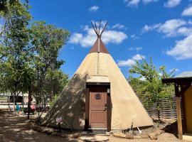 Sitting Bull - Tipi 6, hotel v mestu New Braunfels