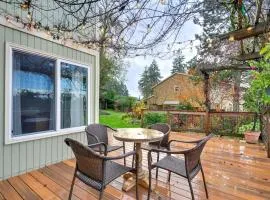 Charming Portland Home Yard, Deck and Fireplace!