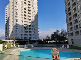 Lindo departamento a pasos de la playa: Coquimbo'da bir daire