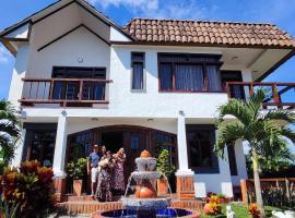 Cattleya tropical: Quimbaya'da bir villa