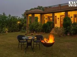 StayVista's Wildwood Canopy - Forest-View, Pet-Friendly Villa with Lawn & Indoor-Outdoor Games