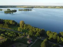 HEXAGON HONEY HOUSE+ prywatna plaża+jezioro+ stawy+ gospodarstwo+ pasieka