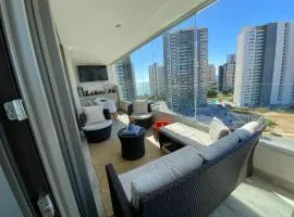 Hermoso y comodo Departamento con vista al mar, costas de montemar