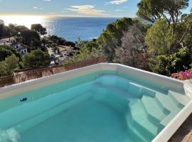 Can De Pino vue mer, Ferienunterkunft in Cañet de Mar