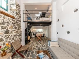 The Naxos Loft with view of the Castle, villa i Naxos