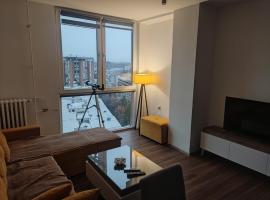 Sky view luxury Center Skopje apartments: Skopje şehrinde bir kiralık tatil yeri
