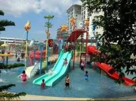 Family Apartment & FREE access to Waterpark at Bayou Lag00n Melaka