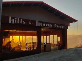 Hills & Heaven Resort, hotell sihtkohas Kanatal