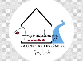 Ferienwohnung Gubener Neißeglück 23, hotel económico en Guben
