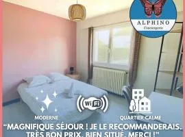 Deux Chambres cocooning tout confort "PAS DE CUISINE"