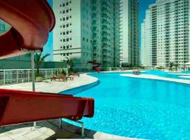 Santos, 2qts, sacada .prox. a praia (piscina), Hotel in Santos
