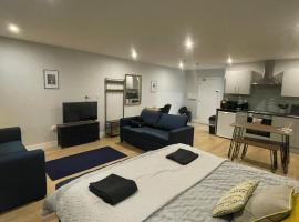 Market Haven Deluxe Studios Town centre with Netflix, Business & Leisure Travellers, hotell i Northampton