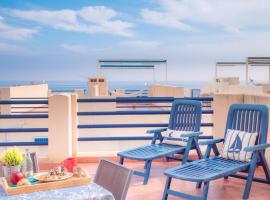Apartamento en Marina Beach con vistas al mar: El Pozo del Esparto'da bir otel