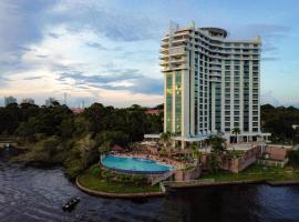 Flat em Tropical executive Hotel, beach hotel in Manaus