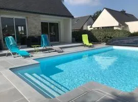 Maison 5 pièces 10-12 personnes avec piscine chauffée - TIFENN