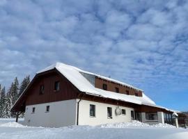 Apartm&aacute;ny v Chalupě nad Modravou, hotel com estacionamento em Modrava