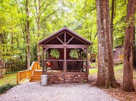 Pops Cabin Lookout Mountain Luxury Tiny Home, minicasa em Chattanooga