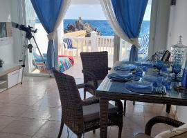 SEA VIEW in Silent Residence South TENERIFE, cheap hotel in Costa Del Silencio