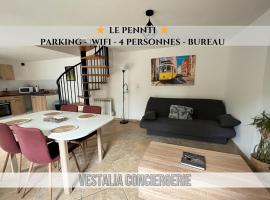 -Le Pennti- Maison Parking Impasse Wifi Lave Linge, povoljni hotel u gradu Rosporden