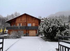 Chalet Bel-Air A due passi dalle piste, con giardino e posto auto, allotjament d'esquí a Temù