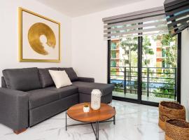 2BR Moderno en residencial Ombu, appartamento a Cancún