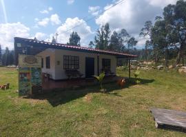 casa campestre mundo nuevo: Ráquira'da bir otel