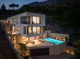 Deluxe Villa Nitia with 4 bedrooms 550m from sandy beach
